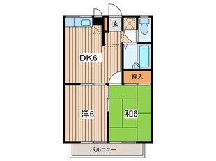 エステ－トピア多摩の物件間取画像